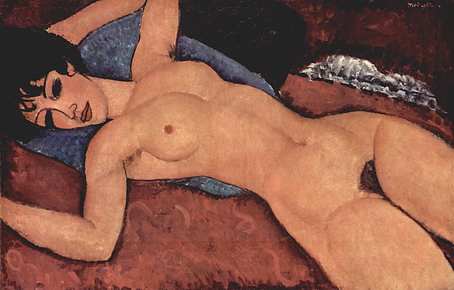 Amedeo Modigliani, naakt