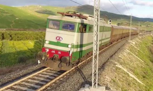 Trein op Sicilië Trein op Sicilië