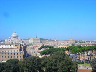 Pijnbomen in Rome