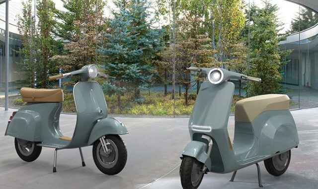Vespa, oud en nieuw Vespa, oud en nieuw