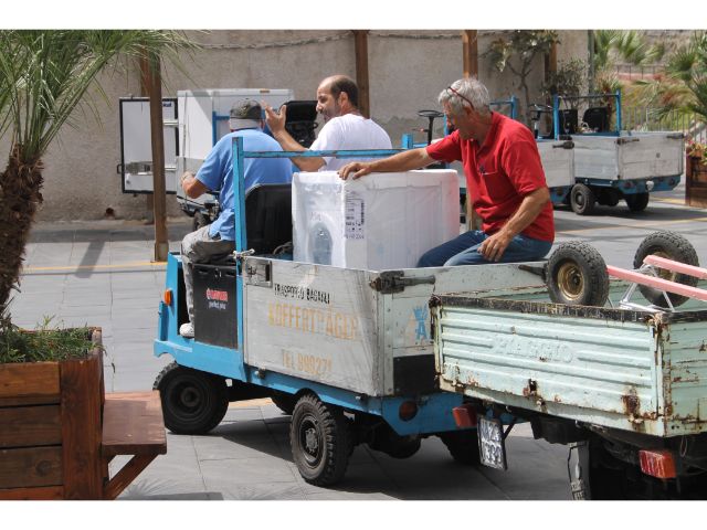 Bagagevervoer in Sant'Angelo