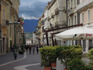 Straatbeeld Benevento