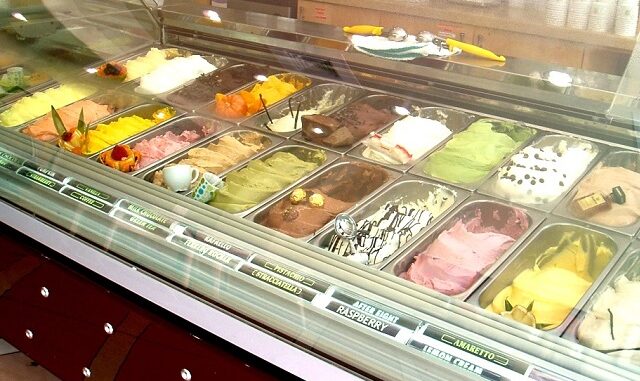 Gelato of Italiaans ijs Gelato of Italiaans ijs