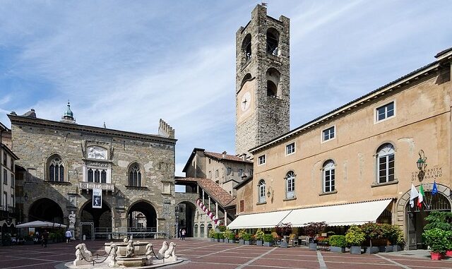 Bergamo Piazza Vecchia Bergamo Piazza Vecchia