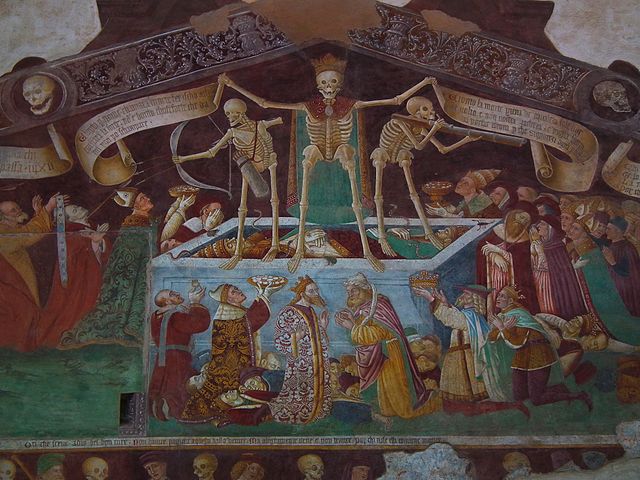 Clusone Oratorio dei Disciplini triomf van de dood
