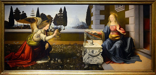 Da Vinci Annunciatie