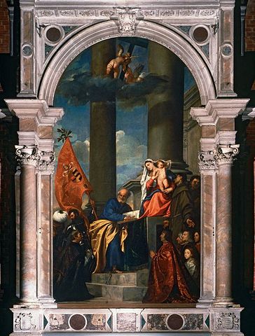 Titiaan, Pesaro-altaarstuk