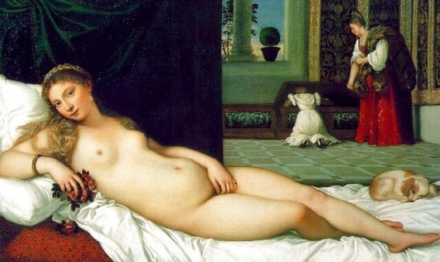 Titiaan Venus van Urbino Titiaan Venus van Urbino