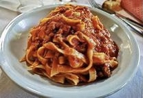 Fettucine al ragù