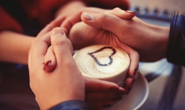 cappuccino con cuore