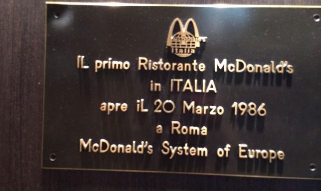 McDonalds Roma