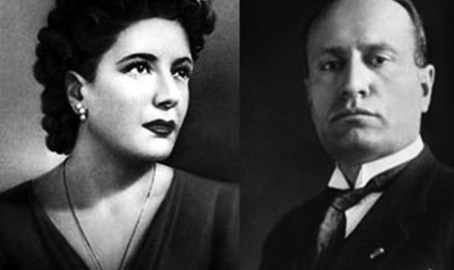 Mussolini en Claretta Petacci