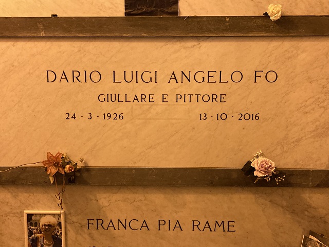 Graf van theatermaker Dario Fo