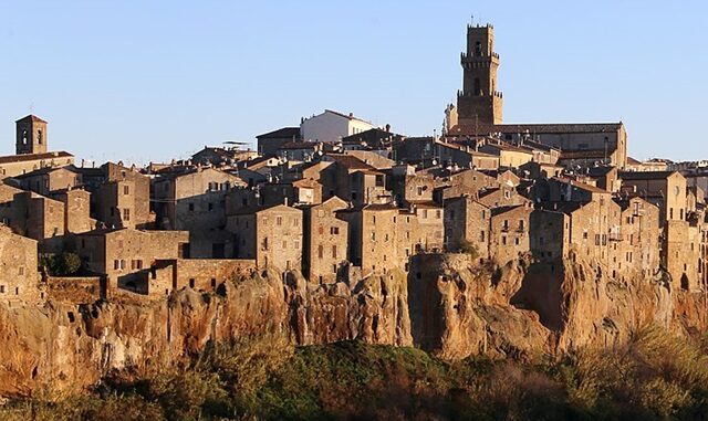 Pitigliano bij dag